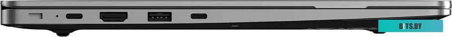 Ноутбук TECNO MegaBook T1 TCN-T1I5-12.D15.GR, 15.6",  IPS, Intel Core i5 12450H 2ГГц, 8-ядерный, 16ГБ 512ГБ SSD,  Intel Iris Xe graphics , без операци