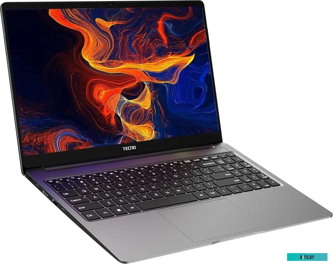 Ноутбук TECNO MegaBook T1 TCN-T1I5-12.D15.GR, 15.6",  IPS, Intel Core i5 12450H 2ГГц, 8-ядерный, 16ГБ 512ГБ SSD,  Intel Iris Xe graphics , без операци