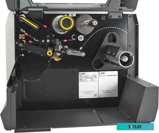 Принтер этикеток Zebra TT ZT610; 4", 300 dpi, Euro and UK cord, Serial, USB, Gigabit Ethernet, Bluetooth 4.0, USB Host, Cutter, Color, ZPL ZT61043-T1E