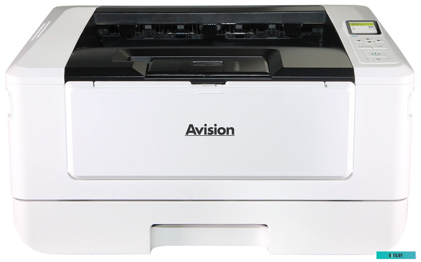 Avision AP40 светодиодный принтер черно-белая печать (A4, 40 стр/мин, 512 Мб, дуплекс, 2 trays 250 +10, USB/Eth., стартовый картридж 3000 стр., кабель