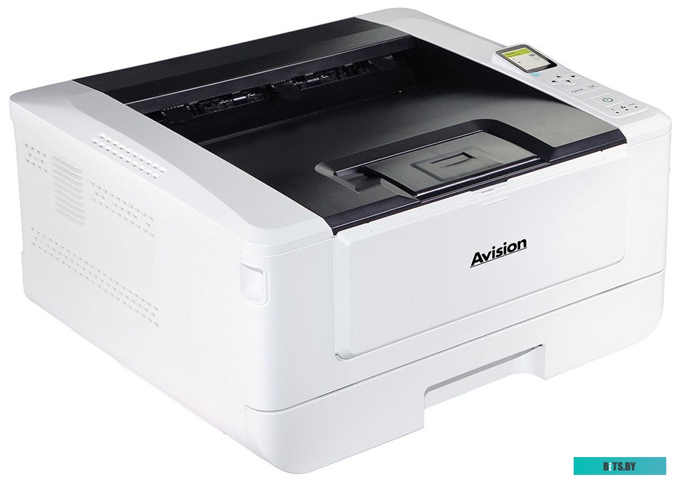Avision AP40 светодиодный принтер черно-белая печать (A4, 40 стр/мин, 512 Мб, дуплекс, 2 trays 250 +10, USB/Eth., стартовый картридж 3000 стр., кабель