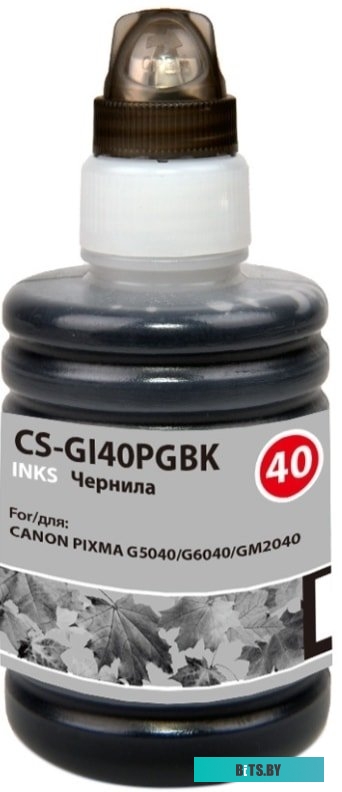 Чернила CACTUS CS-GI40PGBK (аналог Canon GI-40PGBK)