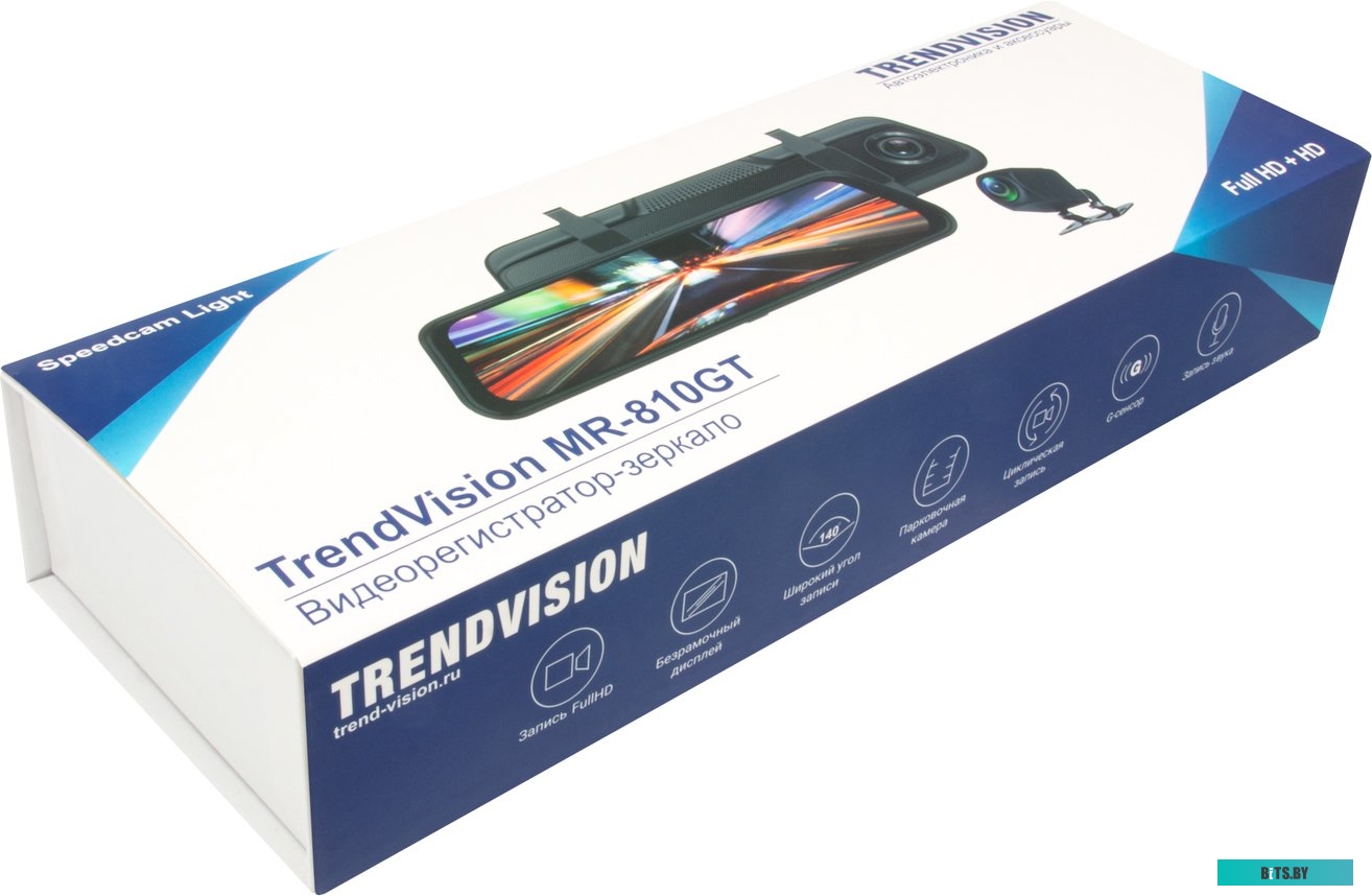 Видеорегистратор-зеркало TrendVision MR-810 GT <MR810GT>