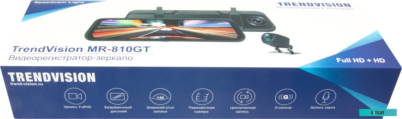 Видеорегистратор-зеркало TrendVision MR-810 GT <MR810GT>
