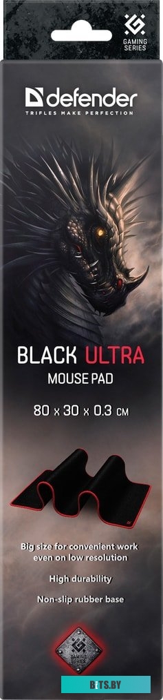 Коврик Defender Black Ultra <50561>