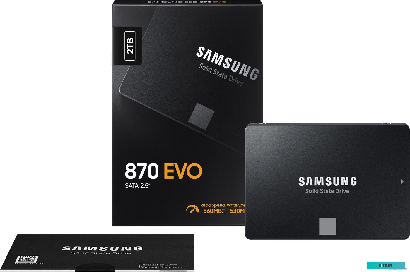 SSD Накопитель Samsung 870 Evo 4TB MZ-77E4T0BW