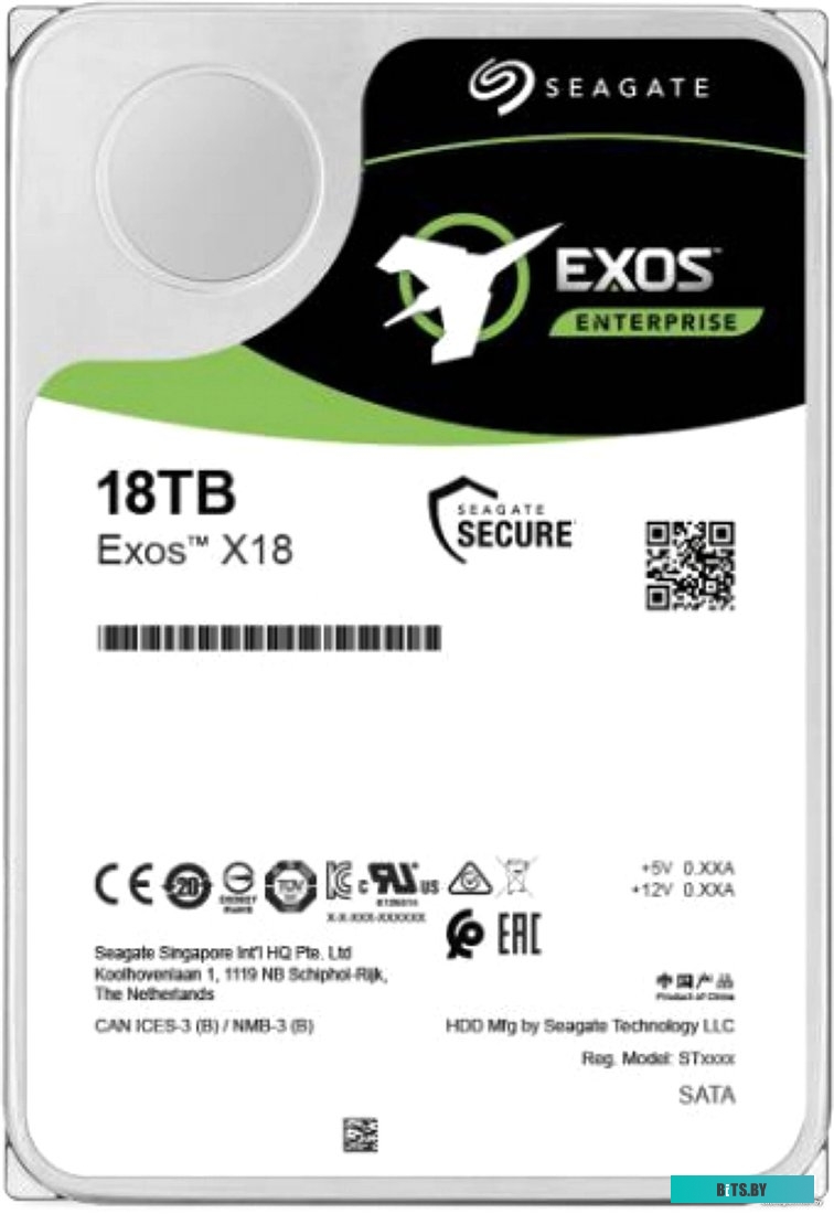 Жёсткий диск Seagate Exos X18 16TB ST16000NM004J