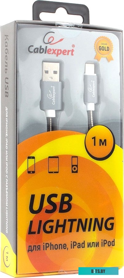 Кабель Cablexpert CC-G-APUSB02Gy-1.8M