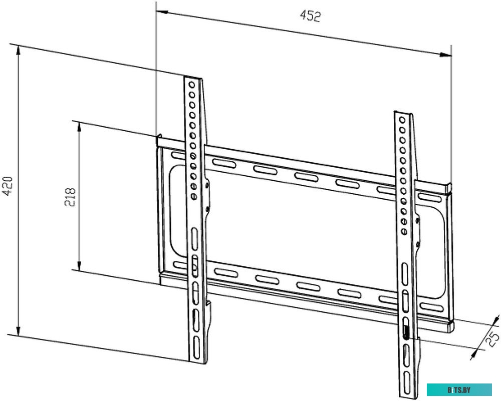 Кронштейн Iiyama WM1044-B1 (черный)