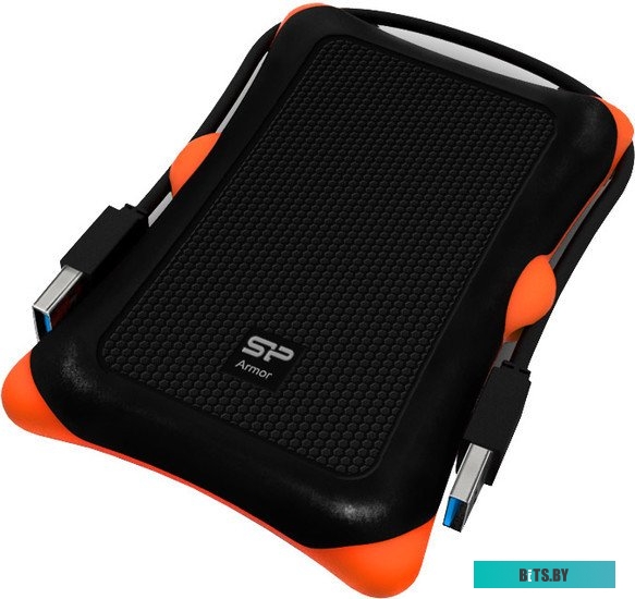 Внешний жесткий диск Silicon Power Armor A30 2TB Black (SP020TBPHDA30S3K)