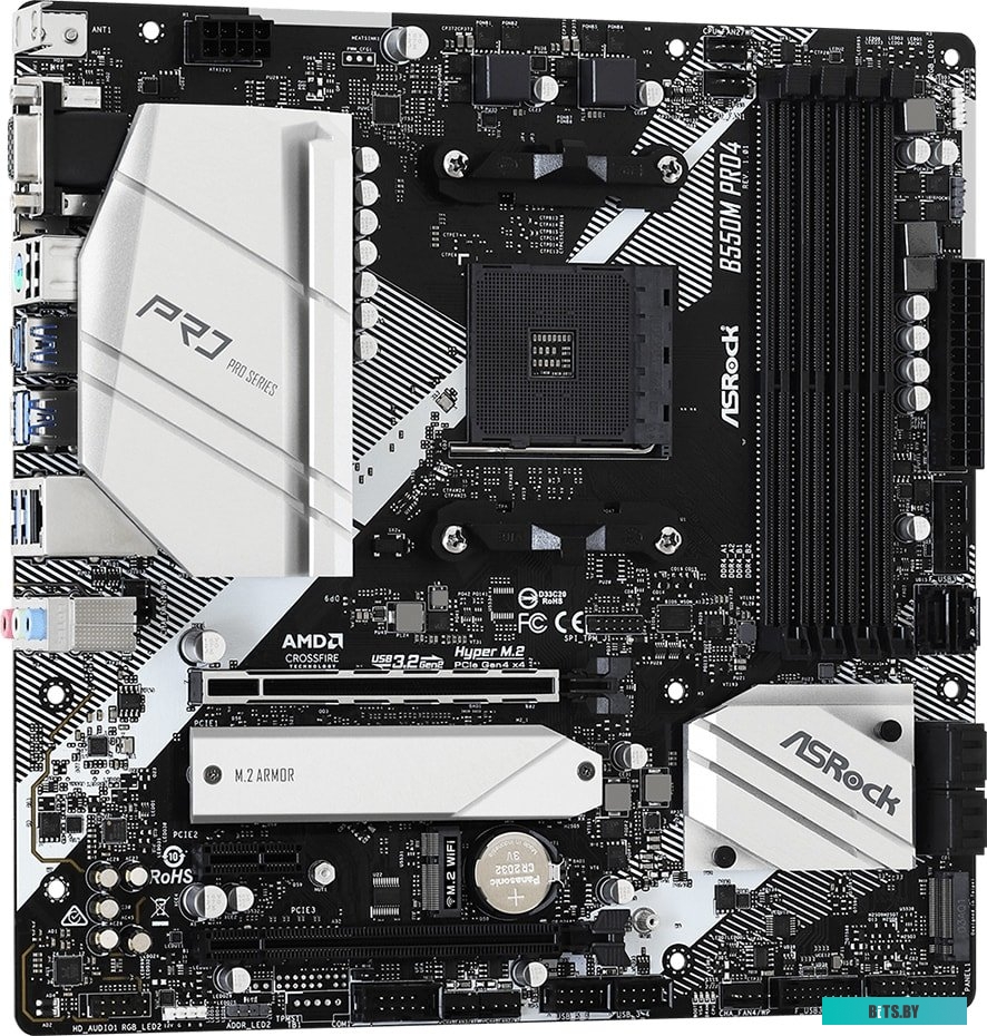 Материнская плата Asrock B550M PRO4