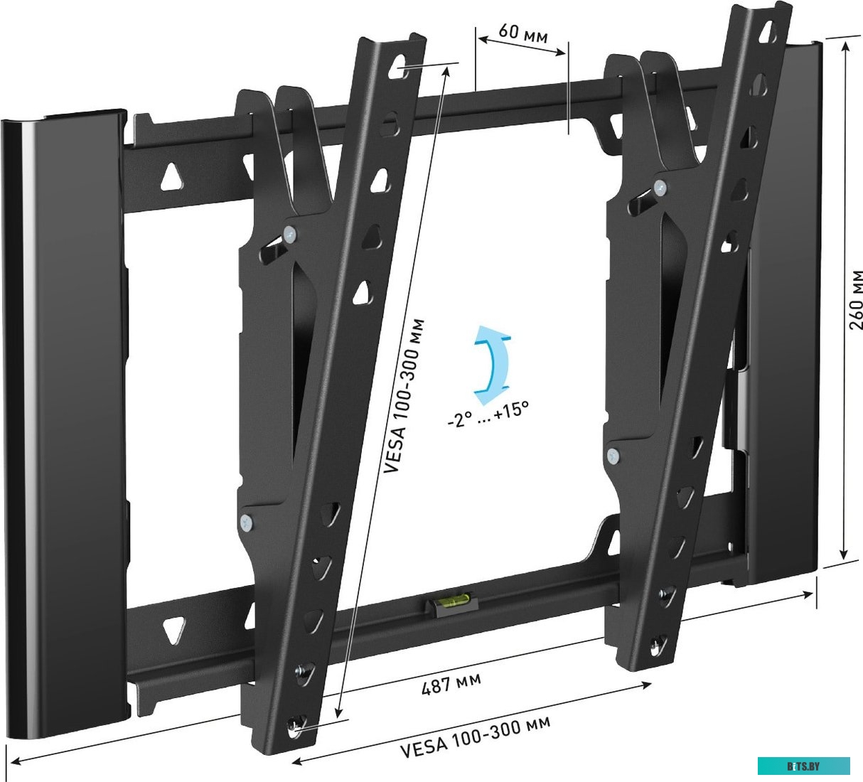 Кронштейн Holder LCD-T3929 (черный) <LCD-T3929-B>