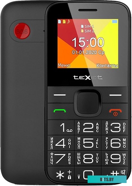 Мобильный телефон TeXet TM-B201 (черный)