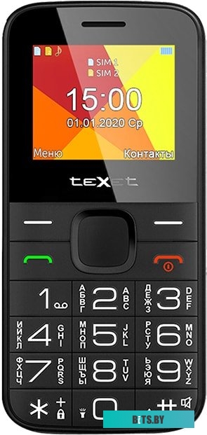 Мобильный телефон TeXet TM-B201 (черный)