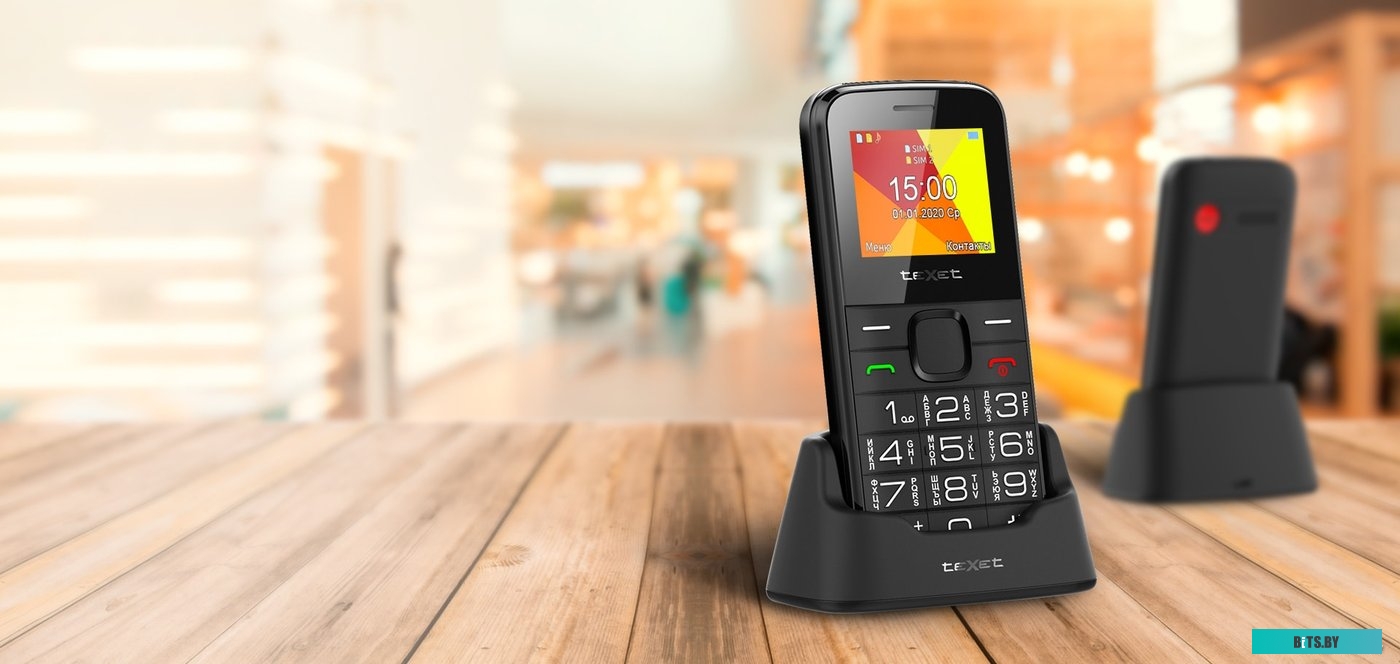 Мобильный телефон TeXet TM-B201 (черный)