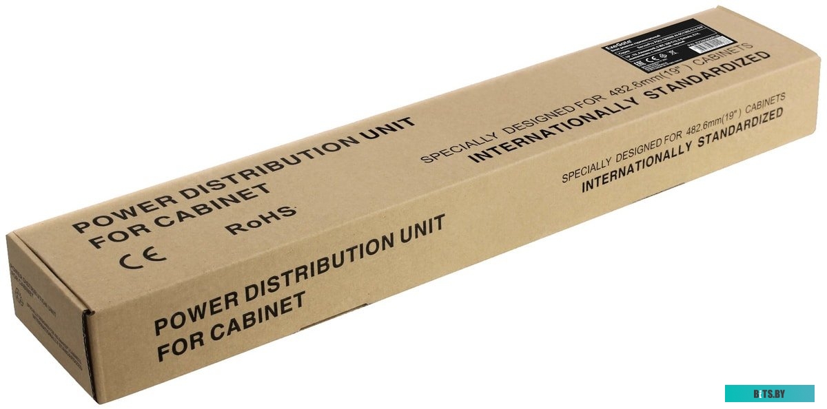 Блок розеток ExeGate ServerPro PDU-19H008 Al-5C135S-C14-SW EX280866RUS