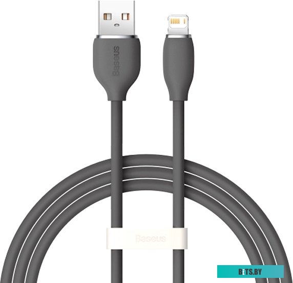 Кабель Baseus Jelly Liquid Silica Gel USB Type-A - Lightning (2 м, черный) <CAGD000101>