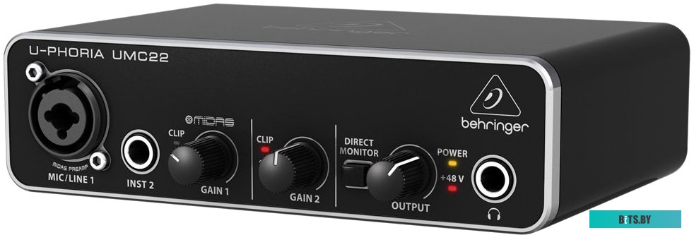 Аудиоинтерфейс Behringer U-Phoria UMC22