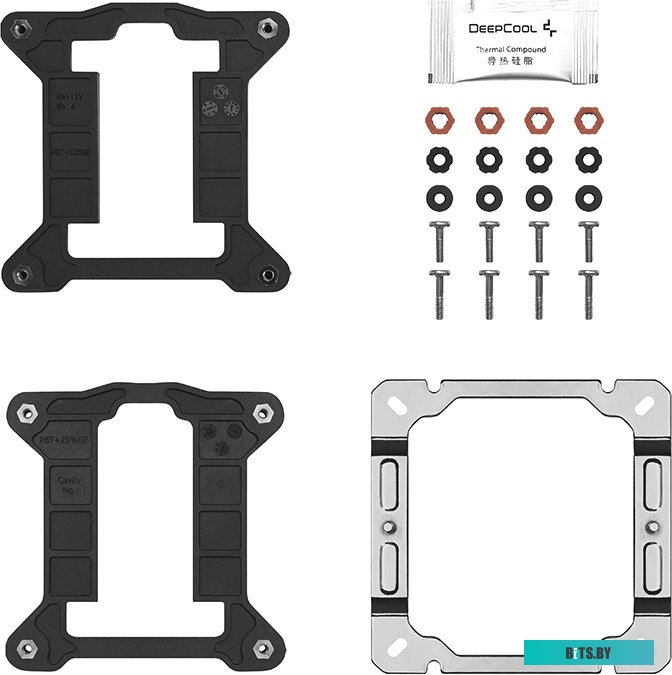 Кулер для процессора DeepCool AG400 R-AG400-BKNNMN-G-1
