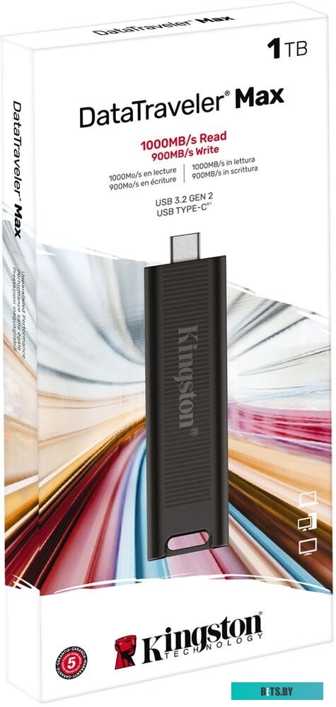 USB накопитель (Флешка) Kingston DataTraveler Max 1TB <DTMAX/1TB>