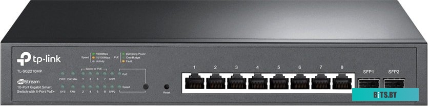 Неуправляемый коммутатор TP-Link TL-SG2210MP