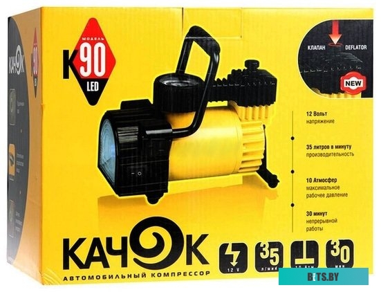 Автомобильный компрессор Качок K90LED