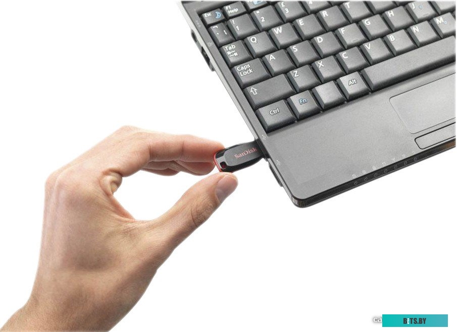USB накопитель (Флешка) Sandisk Cruzer Blade Black 32GB (SDCZ50-032G-B35)