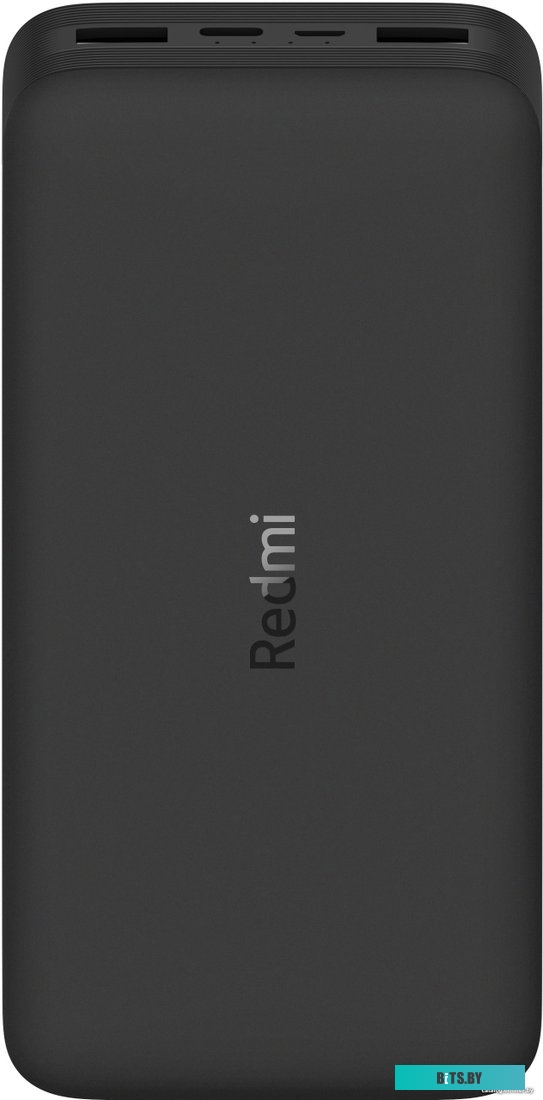 Портативное зарядное устройство Xiaomi Redmi Power Bank 20000mAh (черный, международная версия) <VXN4304GL>