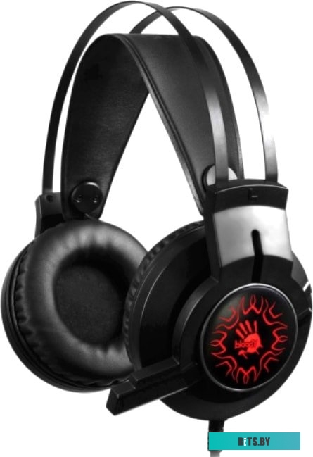 Наушники (Гарнитура) A4Tech Bloody J437 (черный)