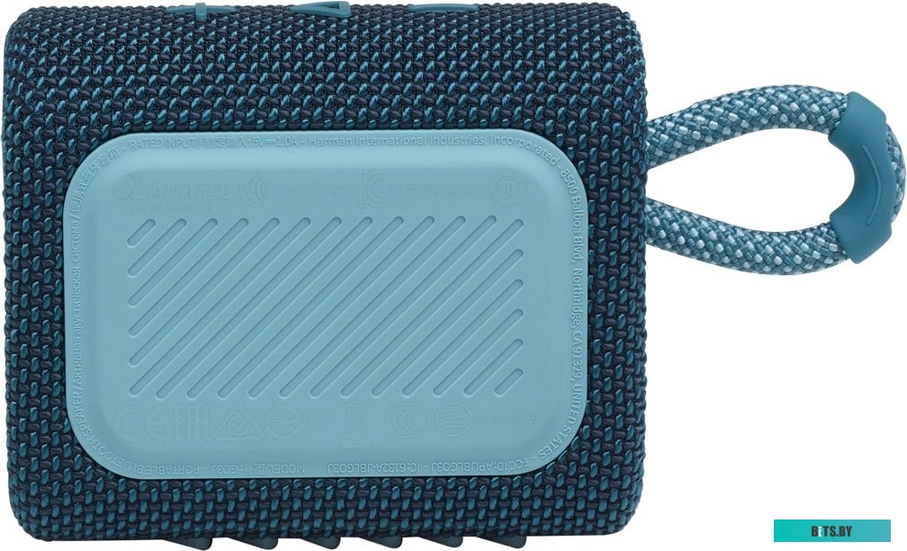 Портативная акустика JBL Go 3 (синий) <JBLGO3BLU>