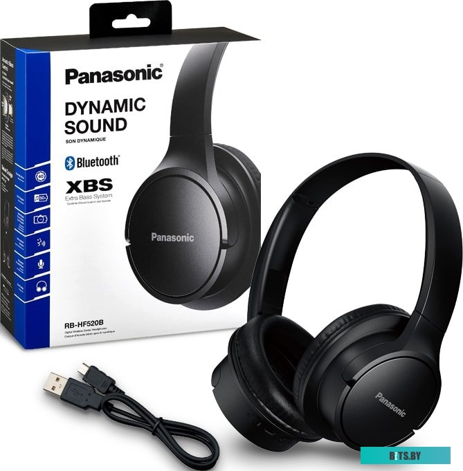 Наушники (Гарнитура) Panasonic RB-HF520BGEK