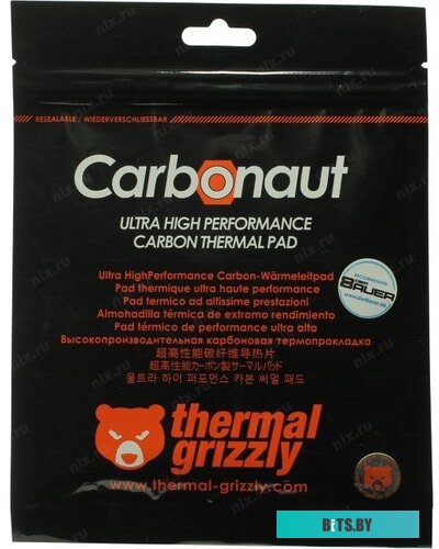 Термопрокладка Thermal Grizzly Carbonaut 25x25x0.2 мм TG-CA-25-25-02-R