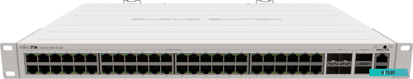 Коммутаторы Mikrotik CRS354-48G-4S+2Q+RM