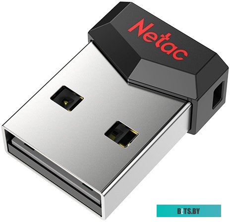 USB накопитель (Флешка) Netac 32GB USB 2.0 FlashDrive Netac UM81 Ultra compact <NT03UM81N-032G-20BK>