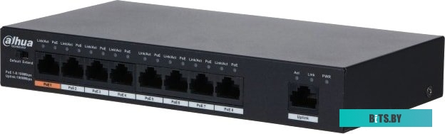 Коммутатор Dahua DH-PFS3009-8ET1GT-96