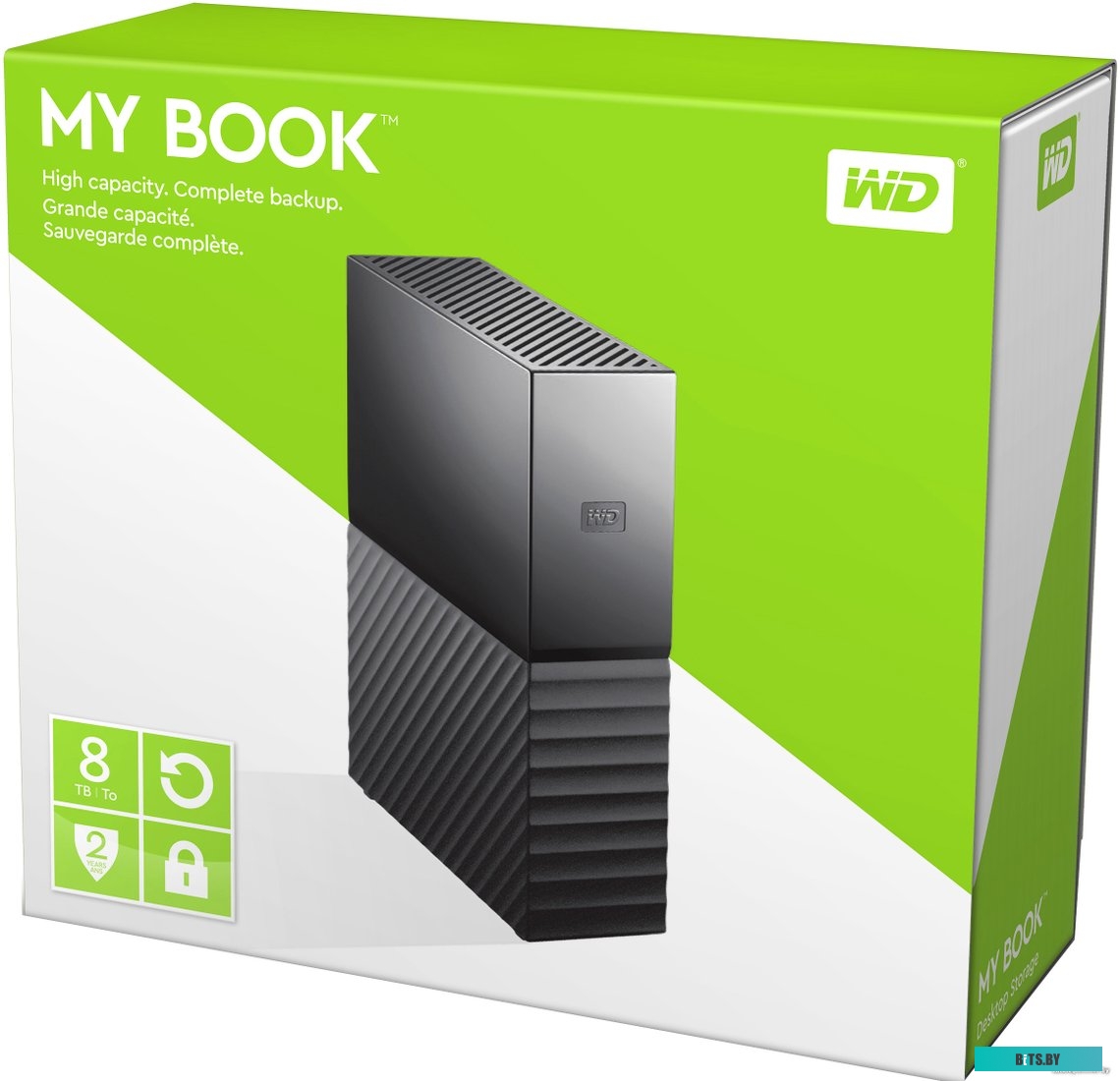 Внешний жесткий диск WD My Book 12TB WDBBGB0120HBK <WDBBGB0120HBK-EESN>