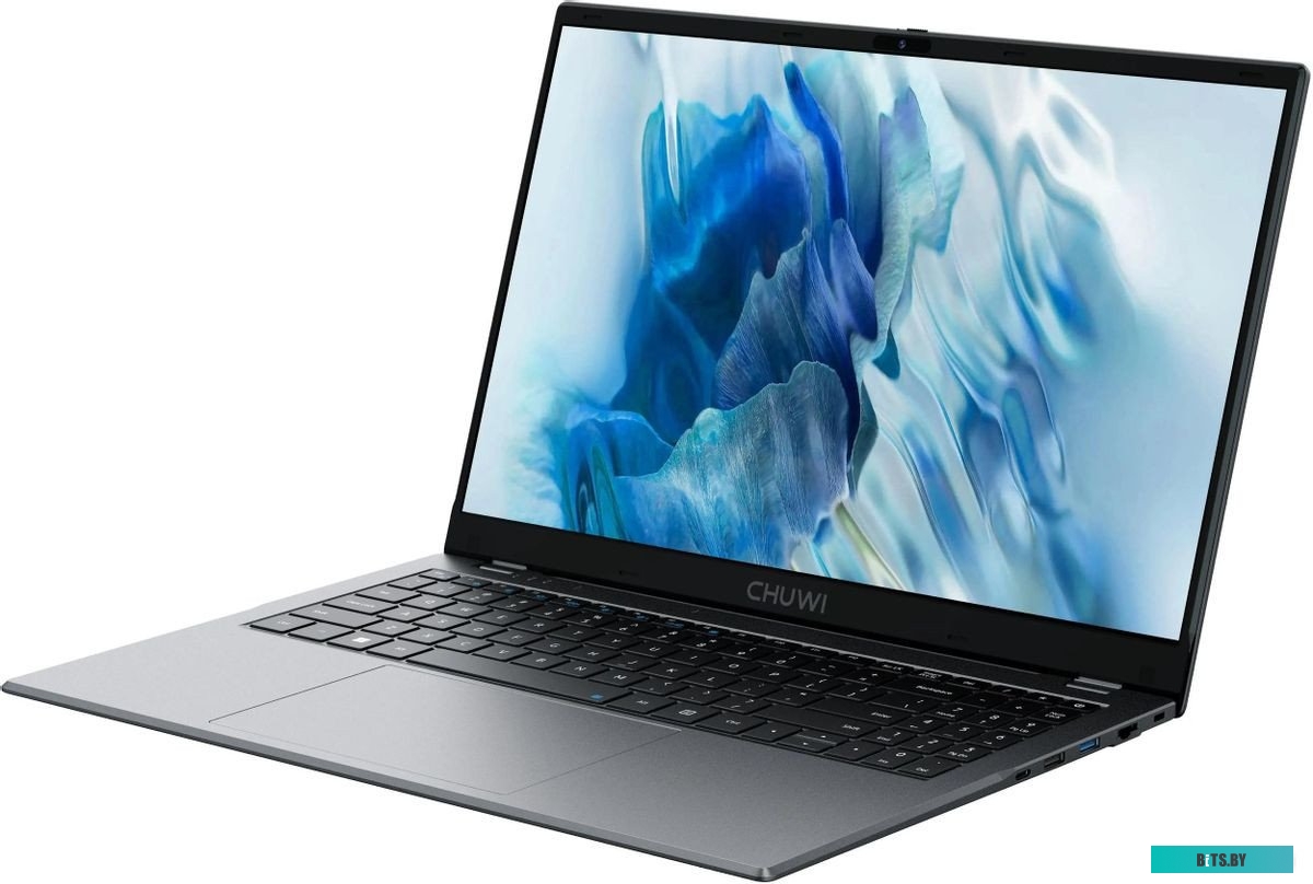 Ноутбук CHUWI GemiBook plus 1746365, 15.6",  IPS, Intel N100 0.8ГГц, 4-ядерный, 16ГБ LPDDR5, 512ГБ SSD,  Intel UHD Graphics , Windows 11 Home, серый