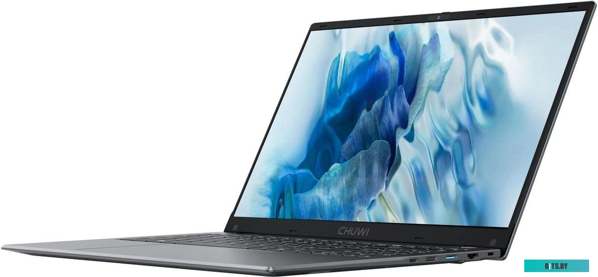 Ноутбук CHUWI GemiBook plus 1746365, 15.6",  IPS, Intel N100 0.8ГГц, 4-ядерный, 16ГБ LPDDR5, 512ГБ SSD,  Intel UHD Graphics , Windows 11 Home, серый
