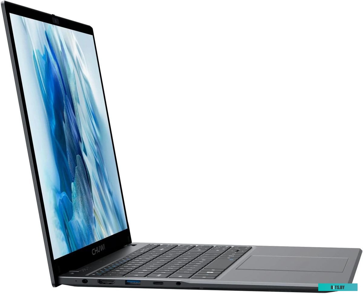 Ноутбук CHUWI GemiBook plus 1746365, 15.6",  IPS, Intel N100 0.8ГГц, 4-ядерный, 16ГБ LPDDR5, 512ГБ SSD,  Intel UHD Graphics , Windows 11 Home, серый