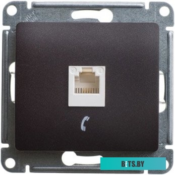 Розетка Schneider Electric Glossa GSL000781T (антрацит)