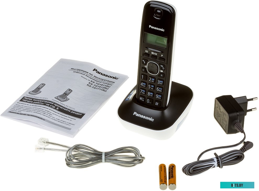 Радиотелефон Panasonic KX-TG1611RUW