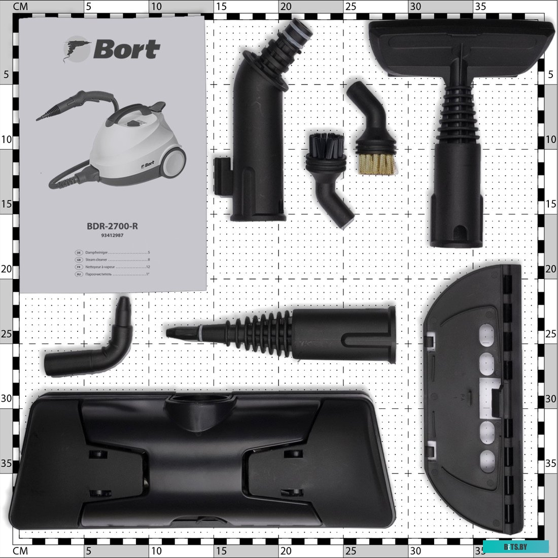 Пароочиститель Bort BDR-2700-R <93412987>