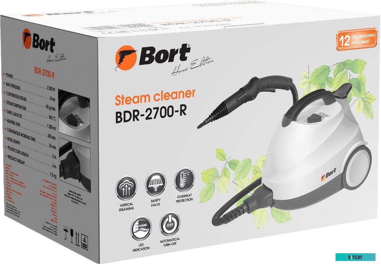 Пароочиститель Bort BDR-2700-R <93412987>