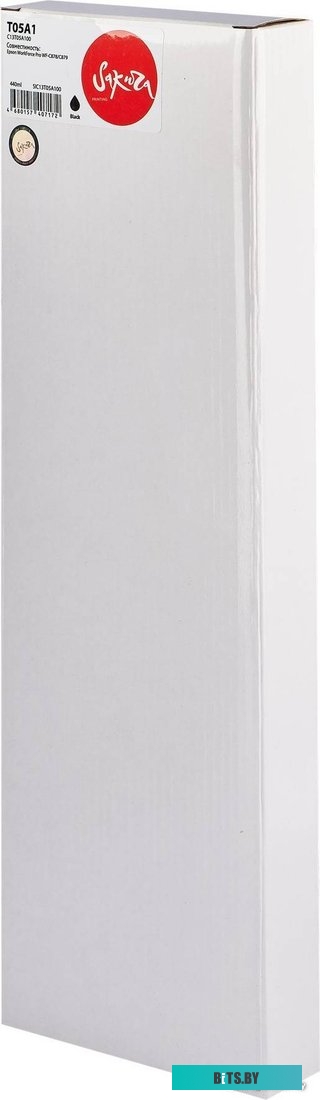 Чернила Sakura Printing SIC13T05A100 (аналог Epson T05A1 BK)