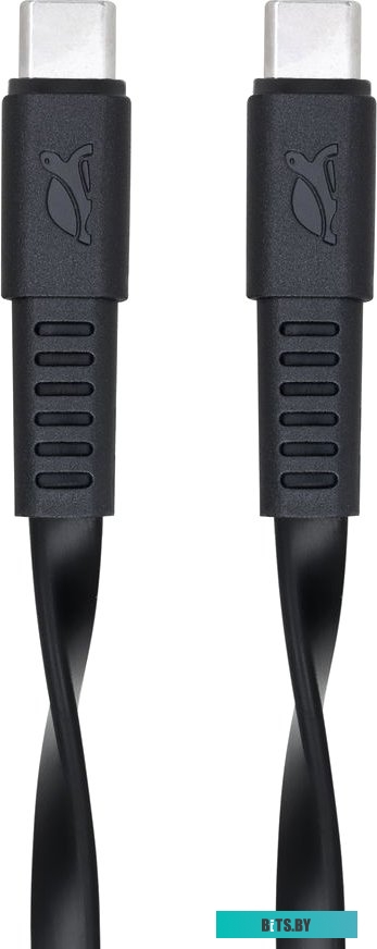 Кабель Rivacase Type-C Type-C PS6005 BK12 (1.2 м, черный) <4260403579527>