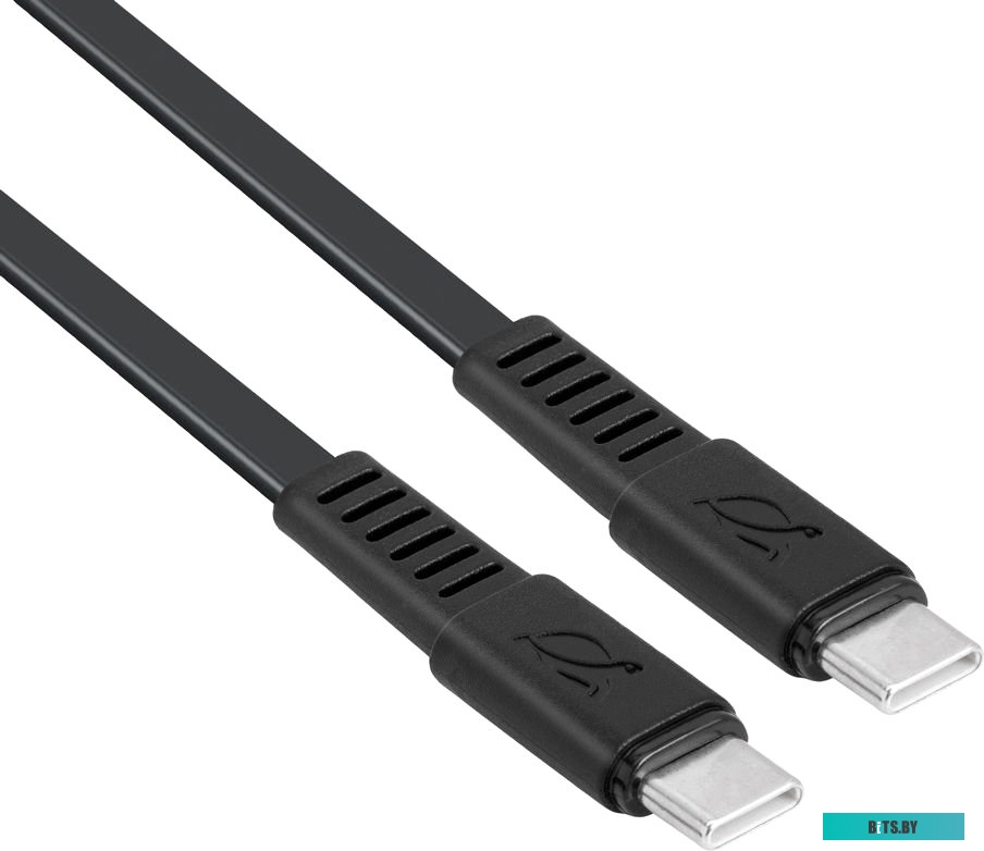 Кабель Rivacase Type-C Type-C PS6005 BK12 (1.2 м, черный) <4260403579527>