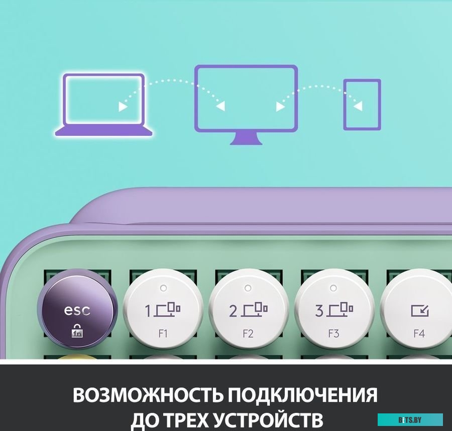 Клавиатура Logitech Pop Keys Daydream <920-010717>