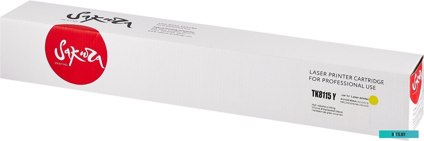 Картридж Sakura Printing SATK8115Y (аналог TK-8115Y)