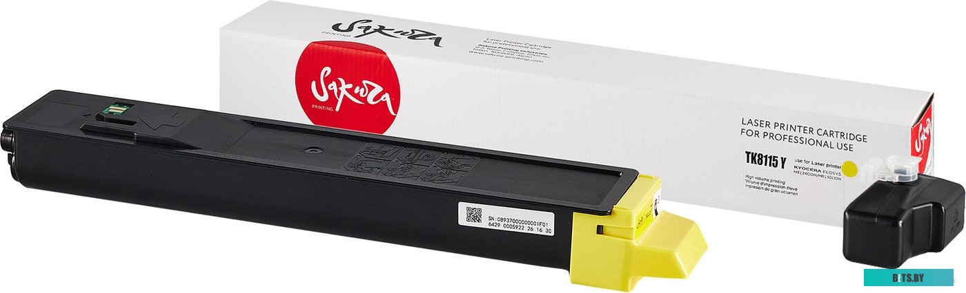 Картридж Sakura Printing SATK8115Y (аналог TK-8115Y)