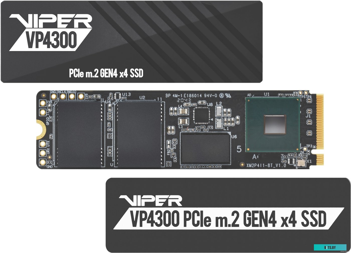 SSD Накопитель Patriot Viper VP4300 2TB VP4300-2TBM28H